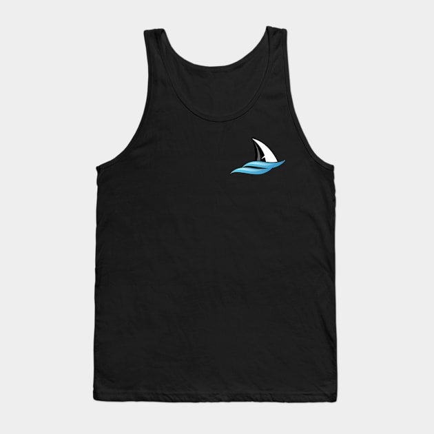 CarbonFin Small Logo T-Shirt Tank Top by CarbonFin Gaming